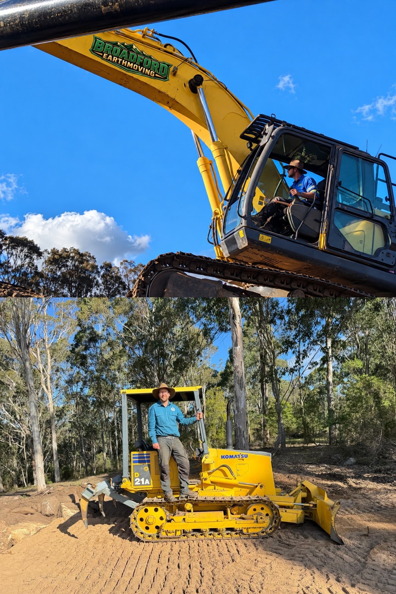 Broadford Earthmoving recent work, Far South Coast