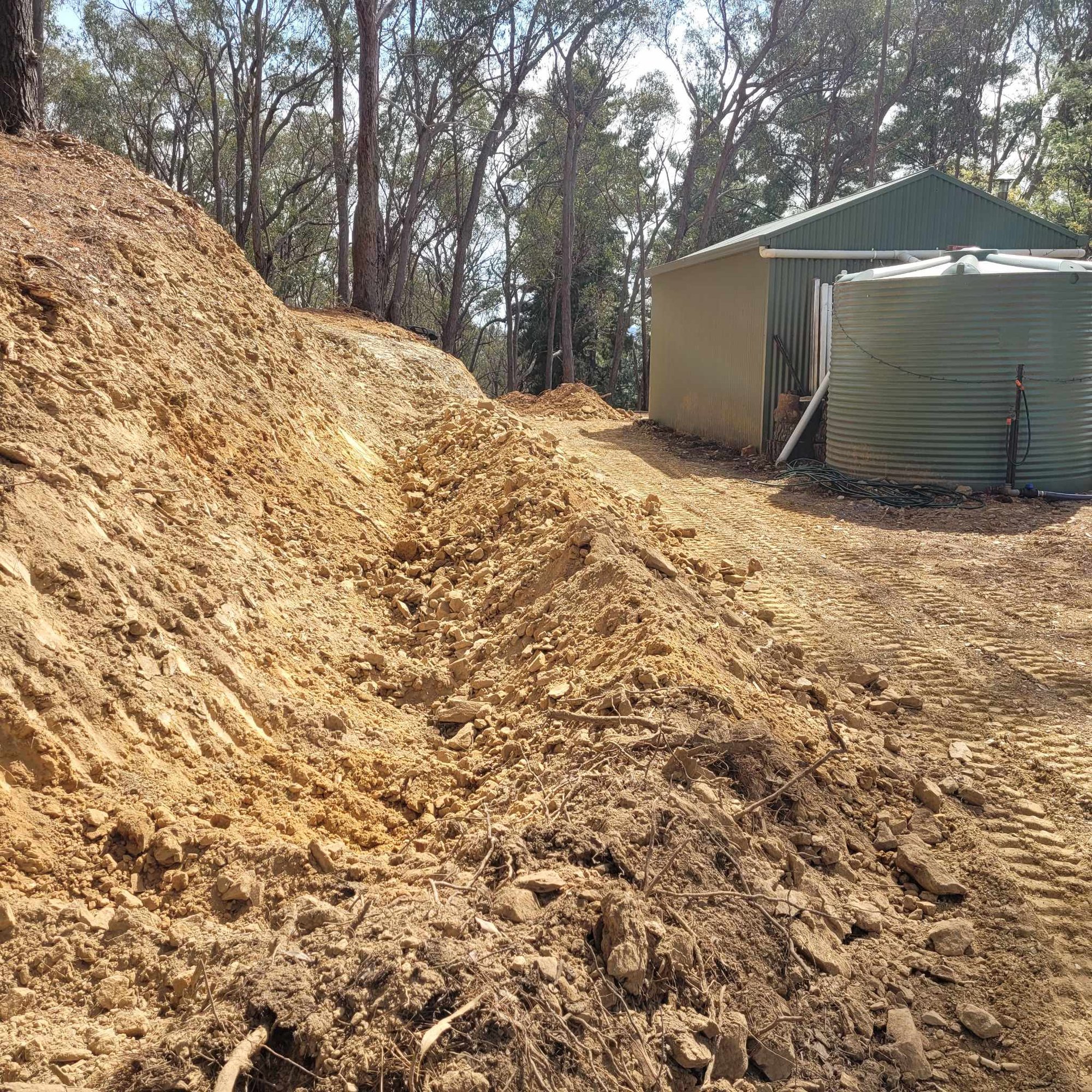 Broadford Earthmoving recent work, Far South Coast