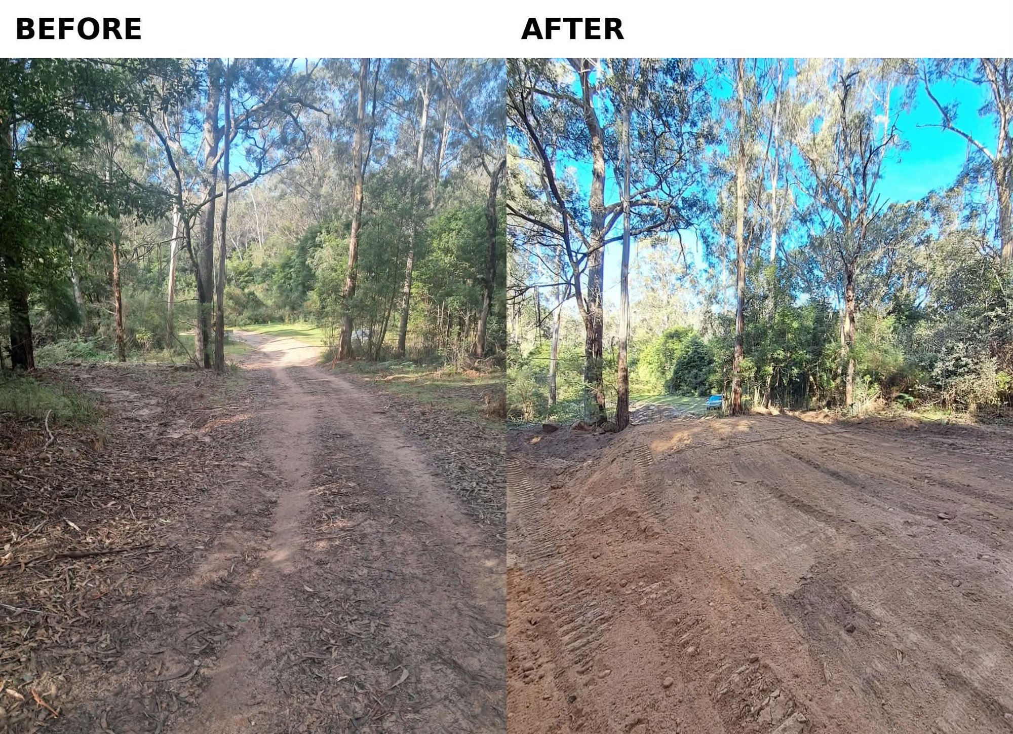 Broadford Earthmoving recent work, Far South Coast