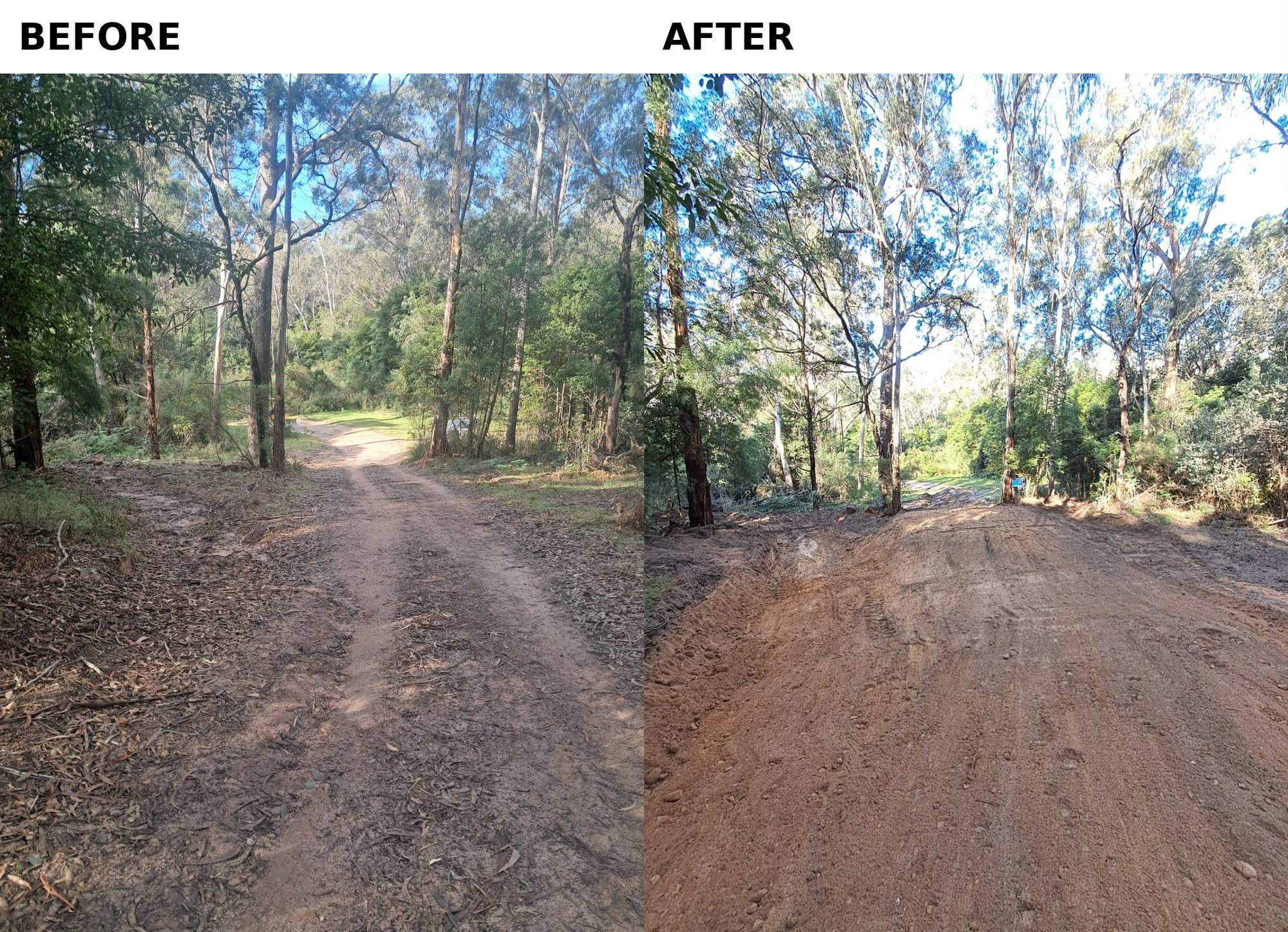 Broadford Earthmoving recent work, Far South Coast